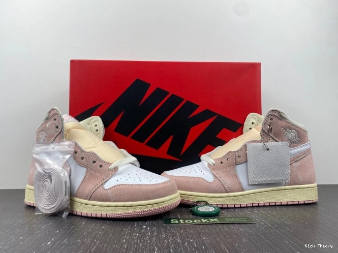 Kicked Out Shoe Store Pink FD2596-600 Retro High Washed 1 Air OG (Women's) Jordan 0712